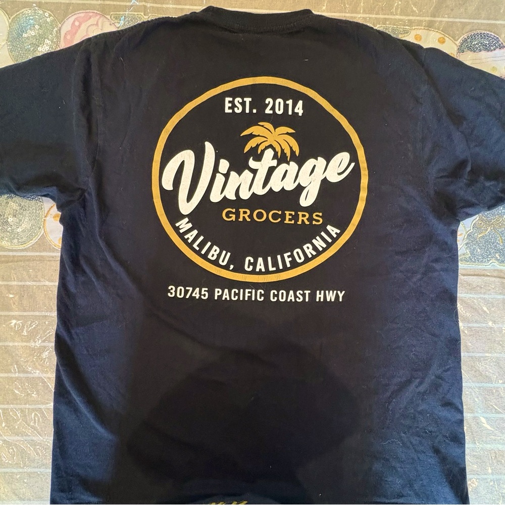 Vintage‎ Black Short Sleeve Tee